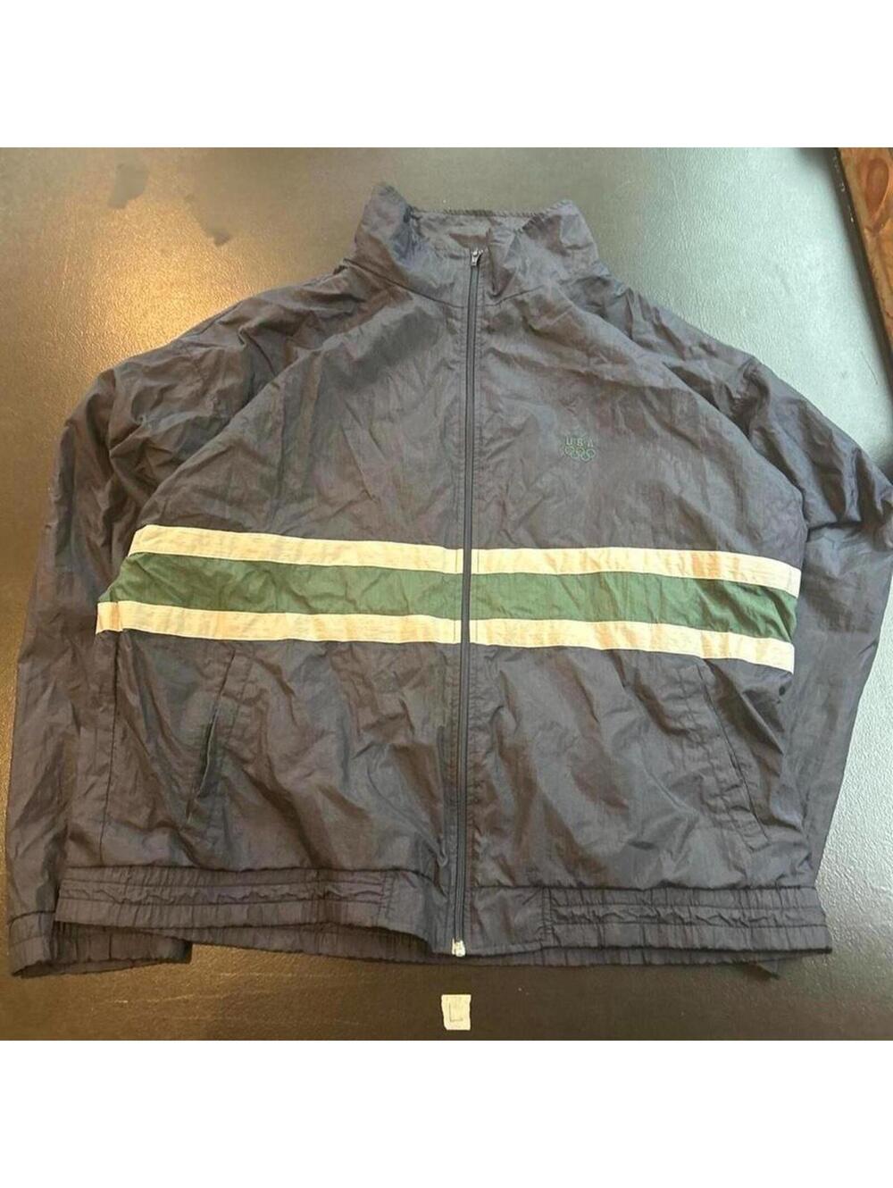 Vintage USA Olympic Brand windbreaker jacket